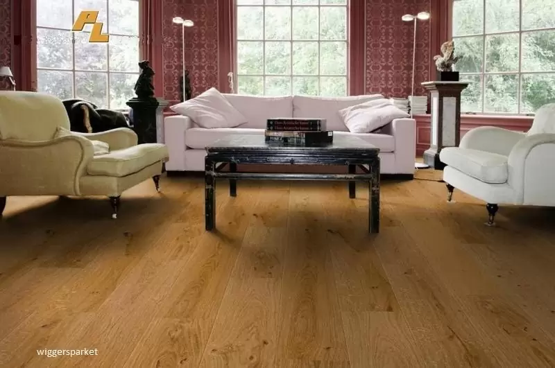 Duo parketvloer van Wiggers Parket