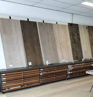 Vloeren showroom Wiggers Parket