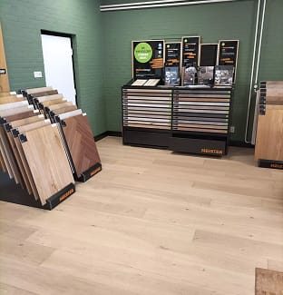Vloeren showroom Wiggers Parket