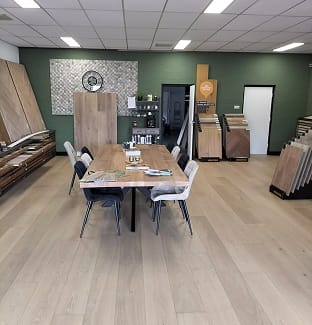 Vloeren showroom Wiggers Parket